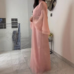 Style Spotlight: The Elegant Stand Collar Flare Sleeve Maxi