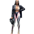 Women's digital printed sexy sports leggings