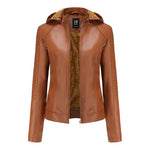 Gemini saidHooded Long Sleeved Jacket: The Ultimate Urban Essential - brown
