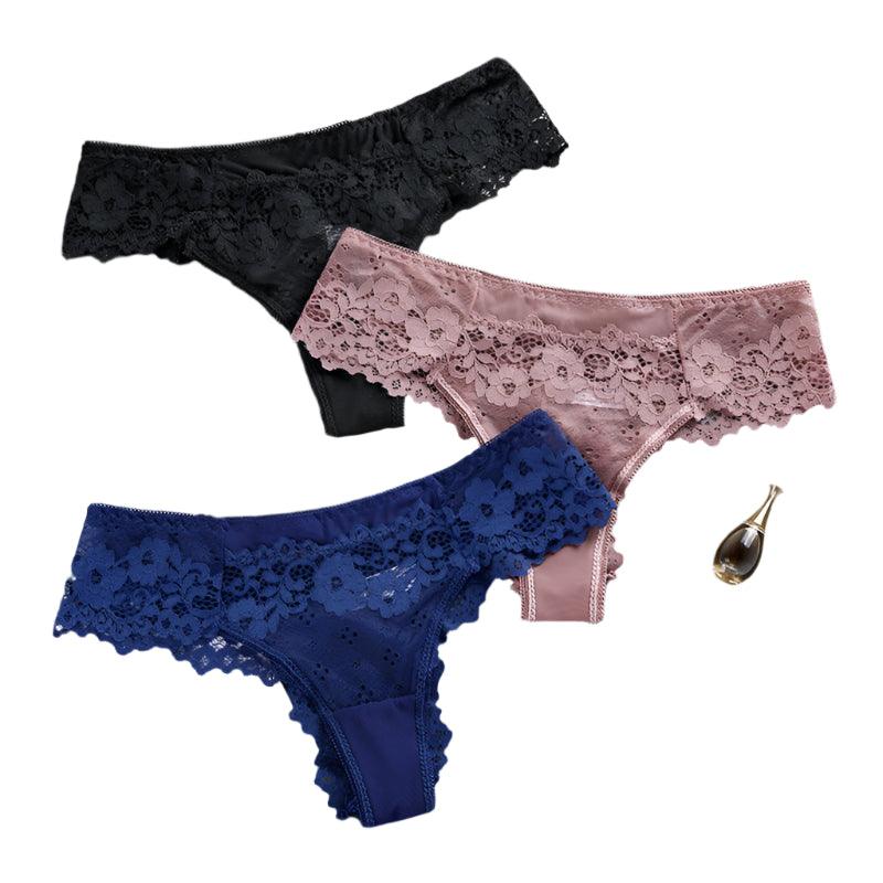 Low waist lace panties -runwayfashionista.com