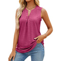 V-Neck Slim Fit Tank Top - runwayfashionista.com