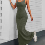 Ribbed Maxi Tank Dress
