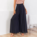 The Essential Elastic Wide-Leg Pant