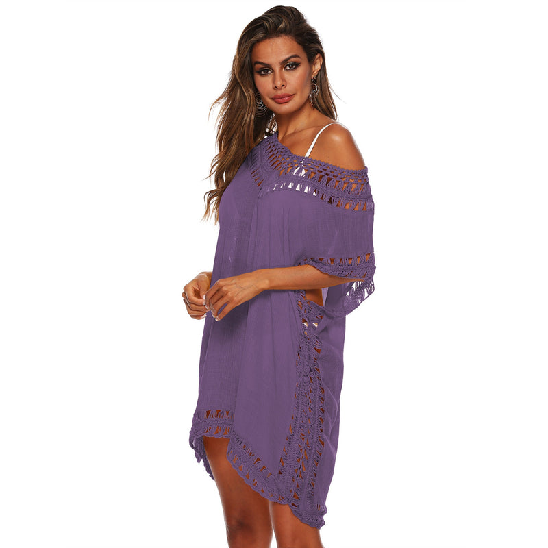 Loose Beach Bikini Cover Up Dress