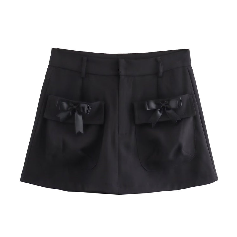 High Waist Bow Shorts