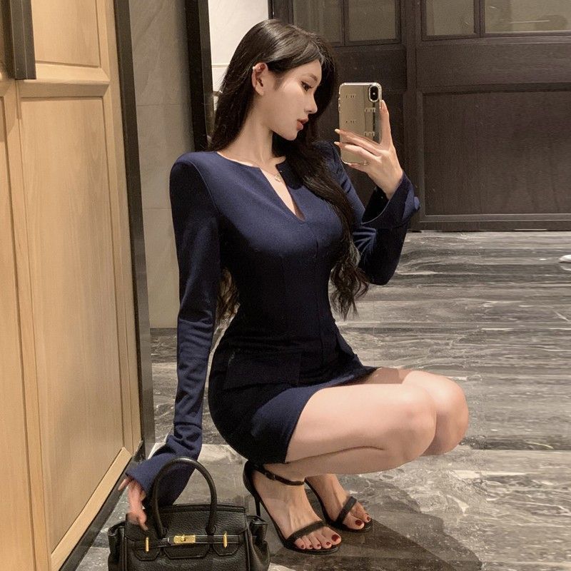 Unique Design Bodycon Mini Dress: Own the Room