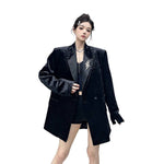 Black Velvet Jacket: Bold Streetwear Look