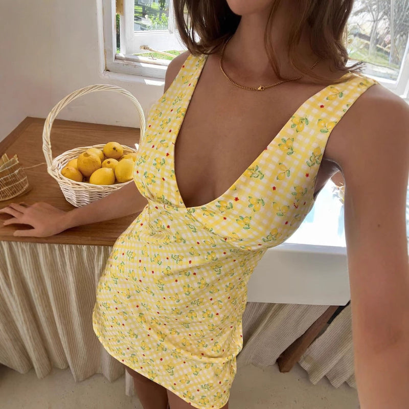 Daring & Chic: The Backless A-Line Mini Dress You Need!