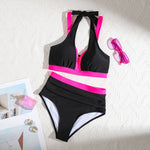 Halter High-waistedi Two-piece Swimsuit