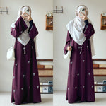 Butterfly Knot Embroidered MidiDress