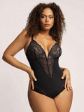 Lace Shapewear Bodysuit - runwayfashionista.com