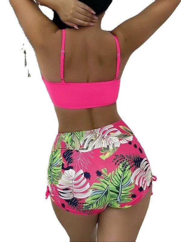High Waisted Conservative Bikini - runwayfashionista.com