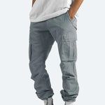 The Drawstring Utility Straight: Redefining Summer Commuter Chic - grey