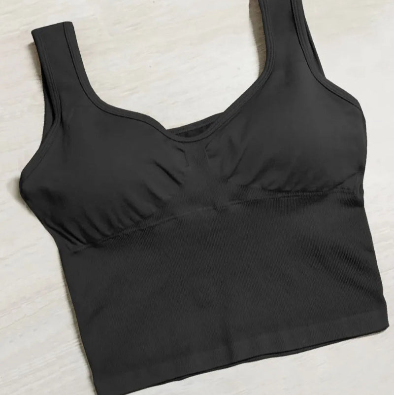 Wide Strap Active Tank - Runwayfashionista.com
