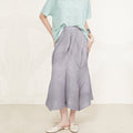 High Waist Solid Color Designer Spliced Skirts - runwayfashionista.com