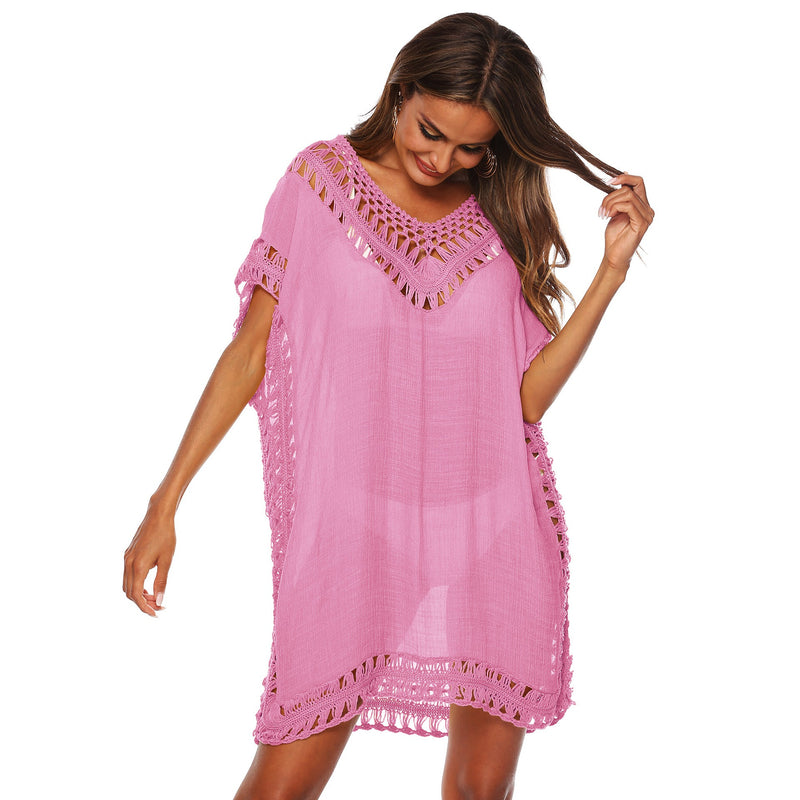 Loose Beach Bikini Cover Up Dress