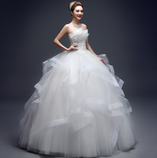 Strapless Bridal Ball Gowns - runwayfashionista.com