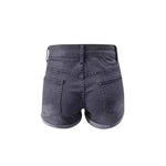 Edgy Summer Style: Ripped Denim Shorts for a Daring Look