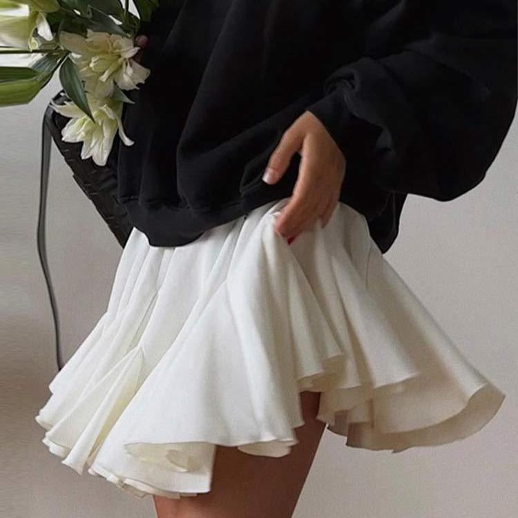 Pleated Mini Dress