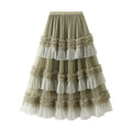 Big swing gauze skirt - runwayfashionista.com