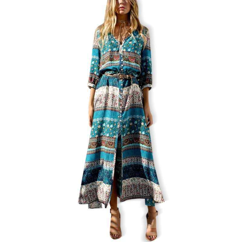 Bohemian Print Dress