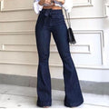 Vintage Ladies Bell Bottom Jeans - runwayfashionista.com