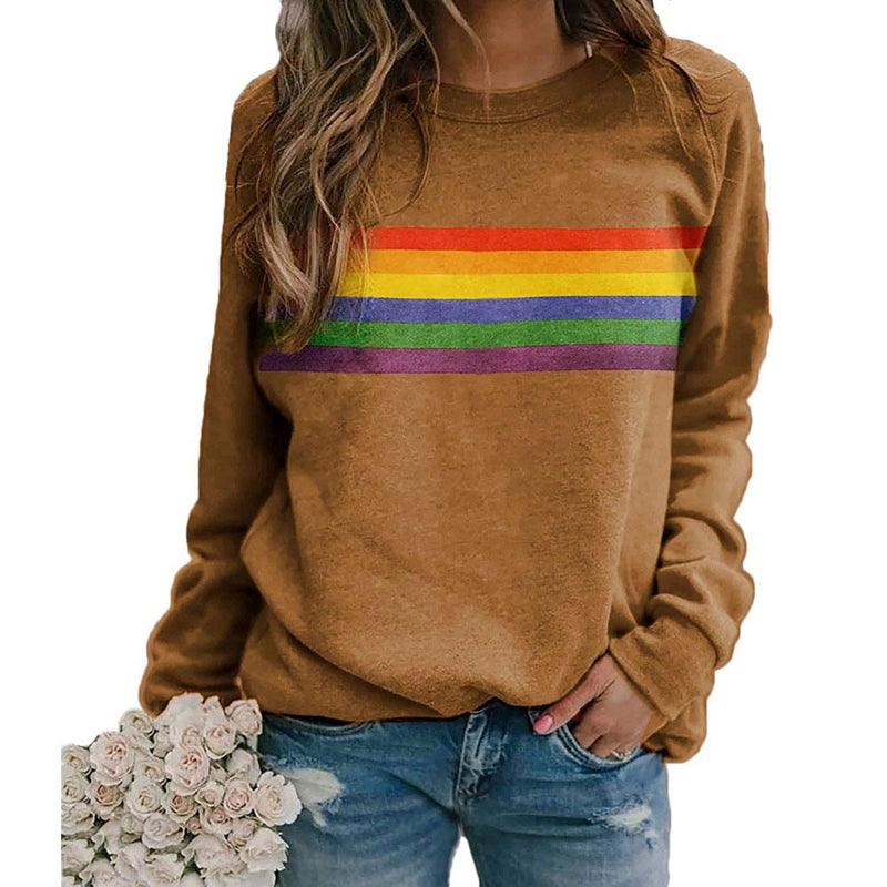 Round Neck Pullover Sweatshirt