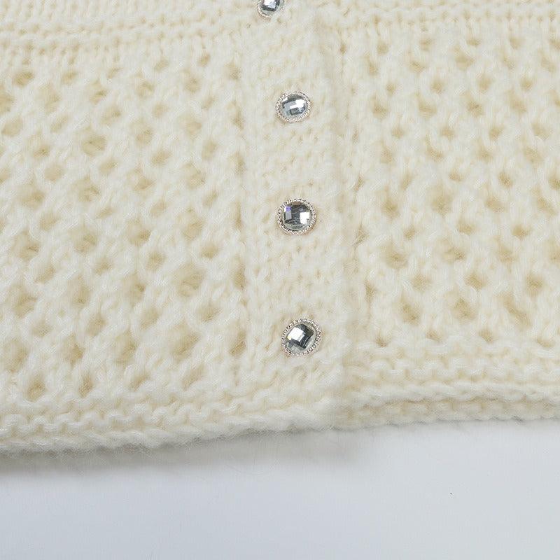V-neck Long Sleeved Cardigan