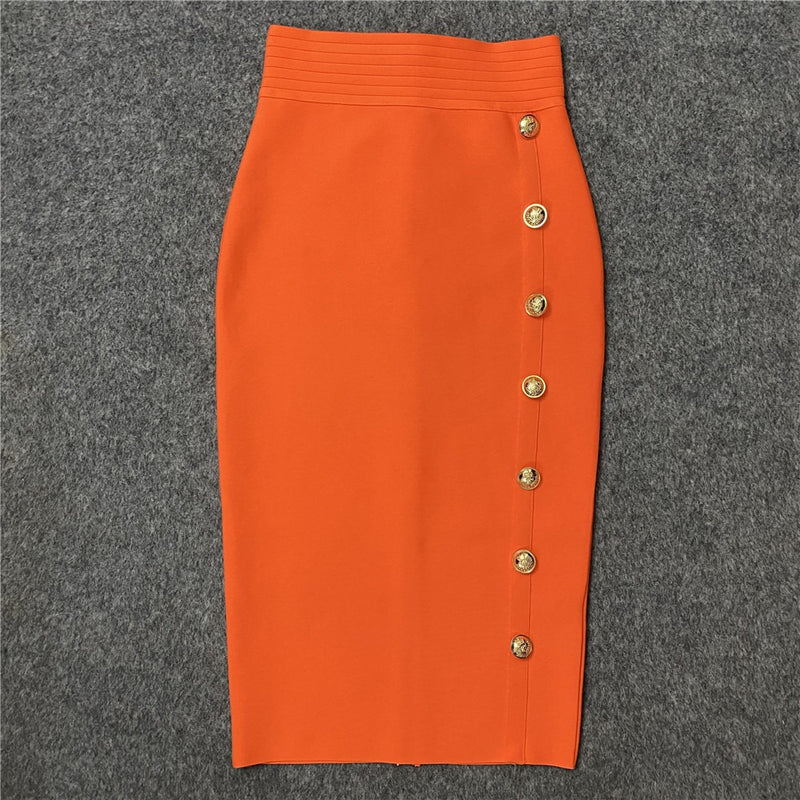 Slimming high waisted skirt - runwayfashionista.com