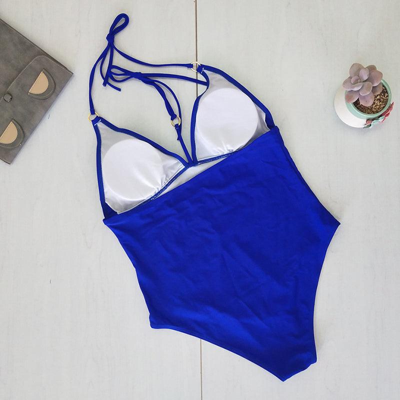 One Piece Vintage Push up Swimsuits