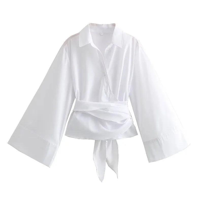 Vintage Elegant Luxury Blouses: Timeless Sophistication for the Modern Woman - White