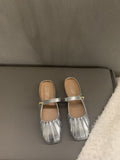 Half Tuo Flat Bottom Sandals - runwayfashionista.com