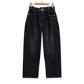 Wide-leg Jeans New Slimming High-waist