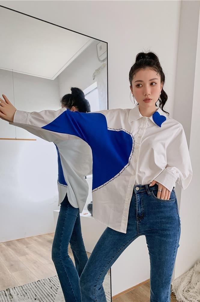White Button Up Shirt - runwayfashionista.com