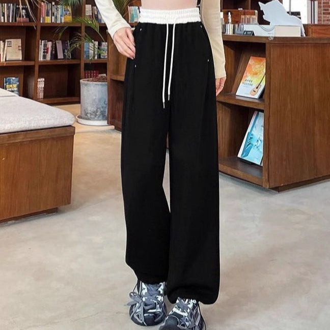 Wide-Leg Scissors Pants