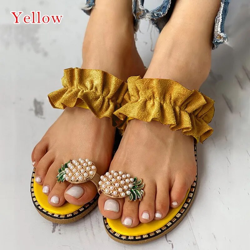 Flat Toe Bohemian Casual Shoes - runwayfashionista.com