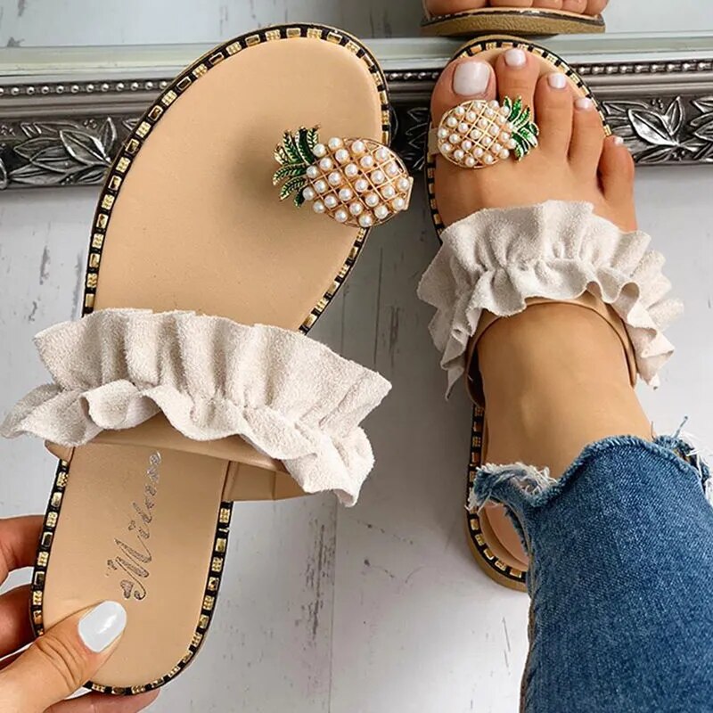 Flat Toe Bohemian Casual Shoes - runwayfashionista.com