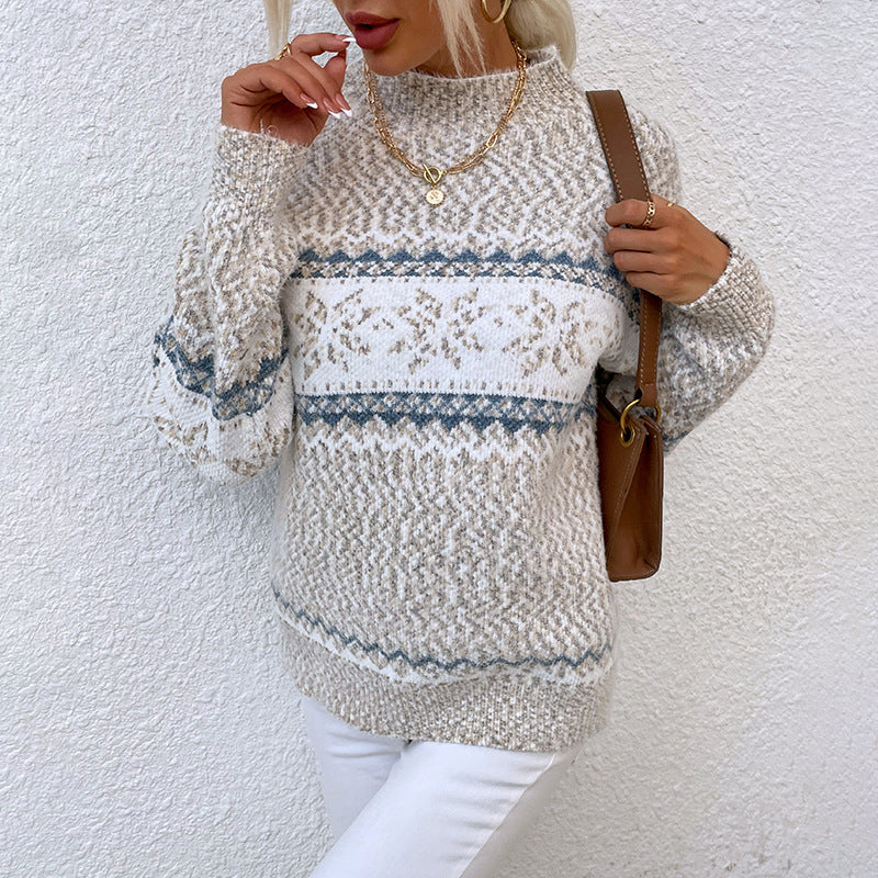 Half Turtleneck Sweater
