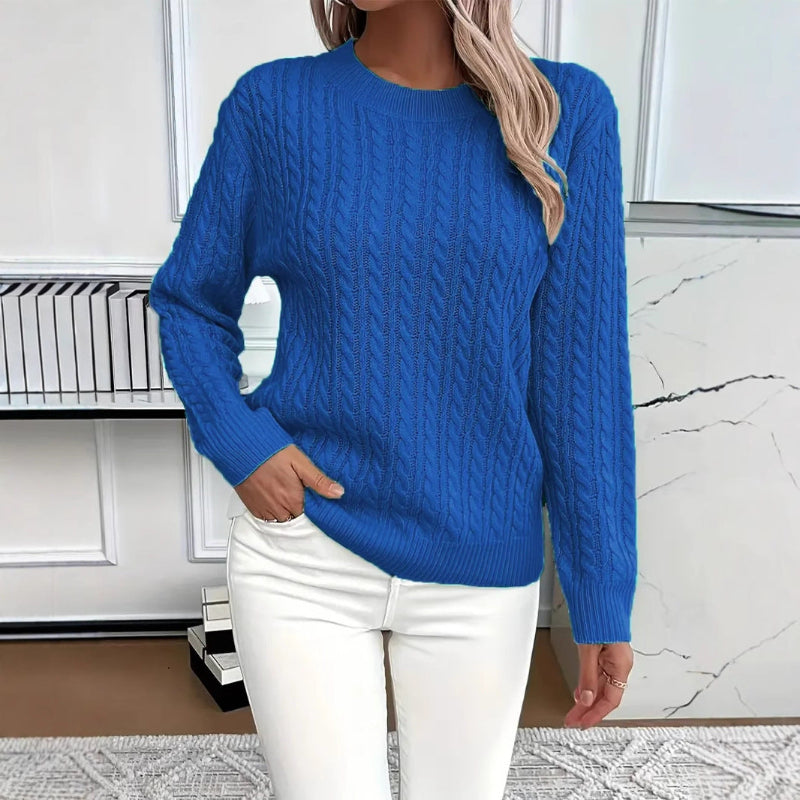 wist Round Neck Pullover Sweater