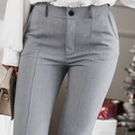 Ribbed Casual Trousers: Your New Go-To