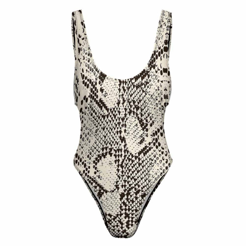 Summer Essential One - Piece Swimsuit - runwayfashionista.com