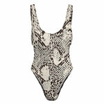 Summer Essential One - Piece Swimsuit - runwayfashionista.com