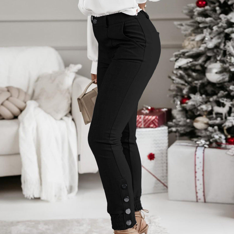 Ribbed Casual Trousers: Your New Go-To