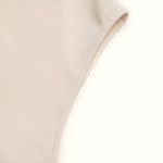 Pearl Neck Sleeveless Self-Tie Belt A-Line Midi Dress