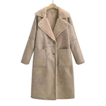 Mid Length Trench Coat - beige
