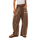 Y2K Wide-leg Pants With Pockets