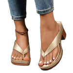 Square-heeled Sandals