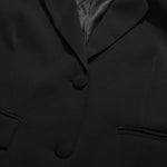 Elegant Three-dimensional Floral Loose-fitting Blazers
