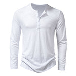 Long-sleeved Pullover Top - white