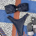 Ring Cutout Tube Top Bikini